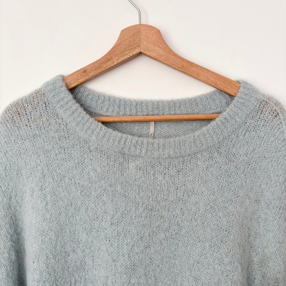 SOLD-Free people angelic alpaca sweater - Picture 3 of 5